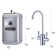 RH150 Instant Hot Water Dispenser System, Dual-Handle Faucet with Compact Under-Sink Tank
