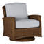 Fauteuil oscillant tissé Astoria - Raphia / Chêne-965185281-965186660-1047178501