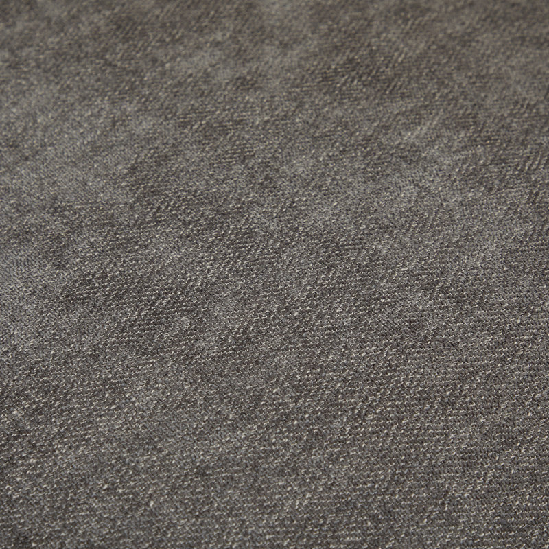Modern Chenille Swivel Chair With Wooden Base - Perfect Accent For Living Room Or Bedroom, Charcoal Chenille