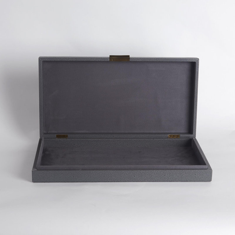 Alpen Box, 2.75" H x 19.5" W x 10" D, Blue