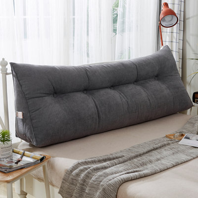 Coussin en lin réversible