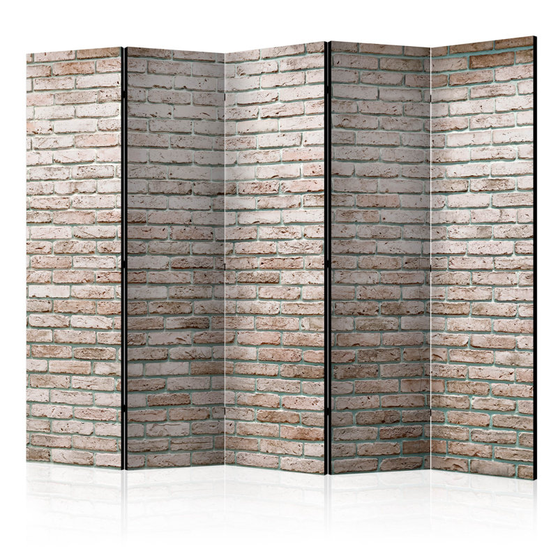 Clinton 172cm H Solid Wood Folding Room Divider, 5