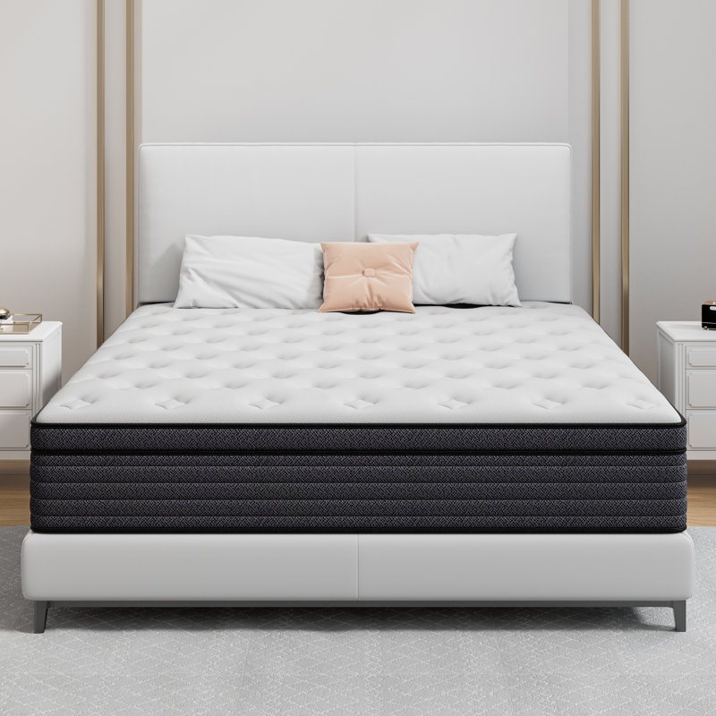 Grand matelas hybride 12 po dans une boîte 12 po