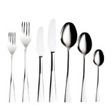 Italia 42 - Piece Stainless Steel Flatware Set - Service for 6