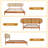 Solid Wood King Size Bed,Bohemian Platform Bed Frame,No Box Spring Needed-1330058754-1330058815