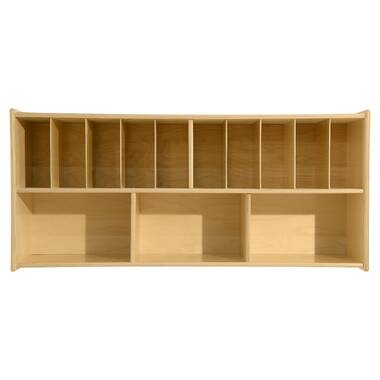 Contender™ Baltic Birch 12 Cubby Storage - Fully Assembled