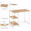 Alido 100Cm W Rectangle Writing Desk-277897475-277897474