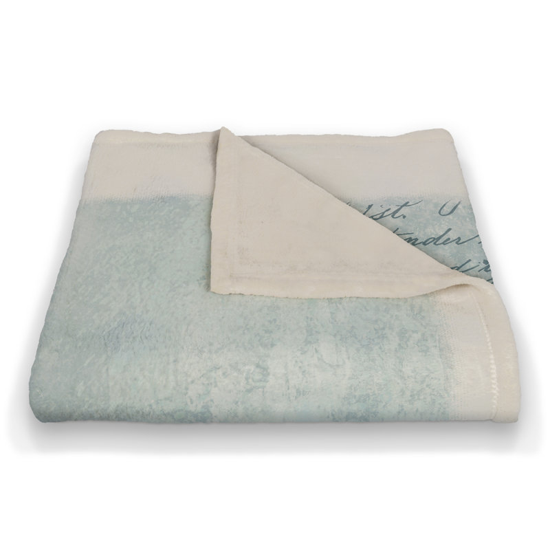 Hand Woven Throw Blanket, Teal