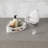 Flex Adhesive Plastic Shower Basket-90580937