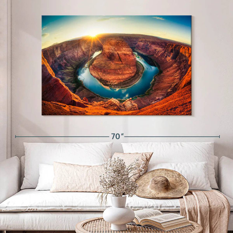 Paysage d'Alvord Glen Canyon, H 34 po x l 51 po