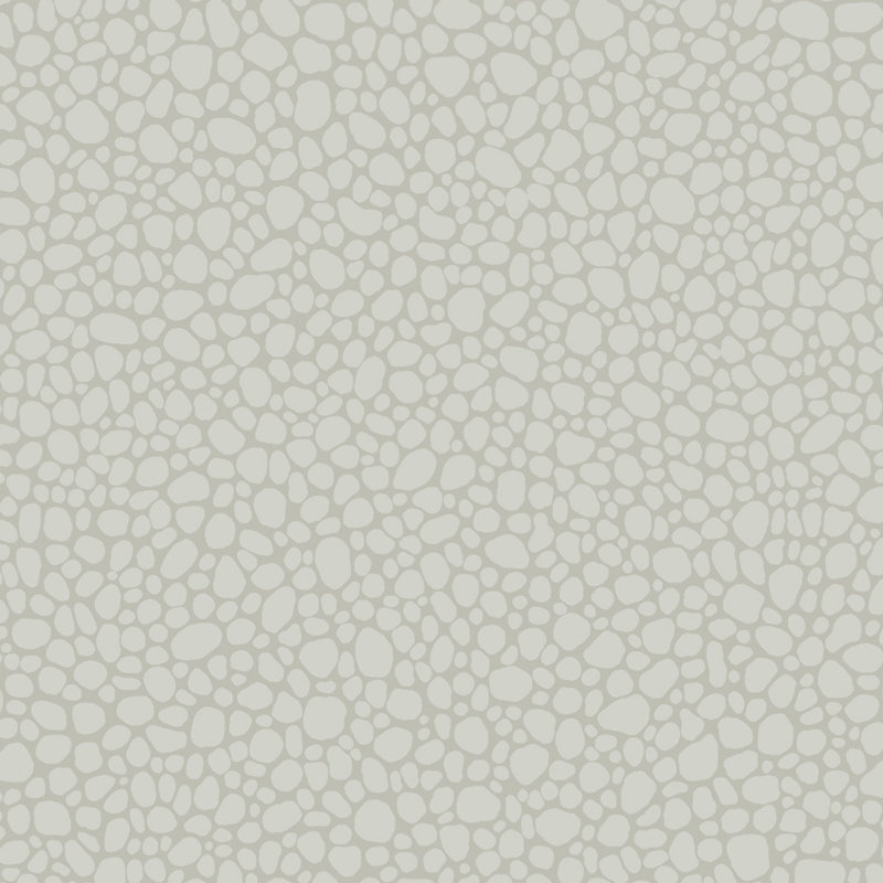 Landscape Plains Pebble Stone Wallpaper Roll, Pale Gray