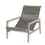 Petit fauteuil en teck Coast - teck huître / gris chiné-36750477