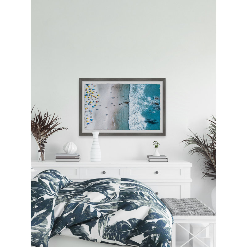 Best Summer - Single Picture Frame Painting, 20cm H x 30cm W x 3.81cm D