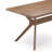 Muhsina Cross Leg Rectangular Dining Table-804823995-786504167