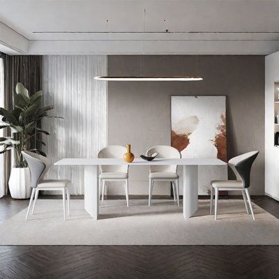 European modern simple dining table set