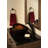 Novatto 15'' Black/Copper Glass Oval Bathroom Sink
