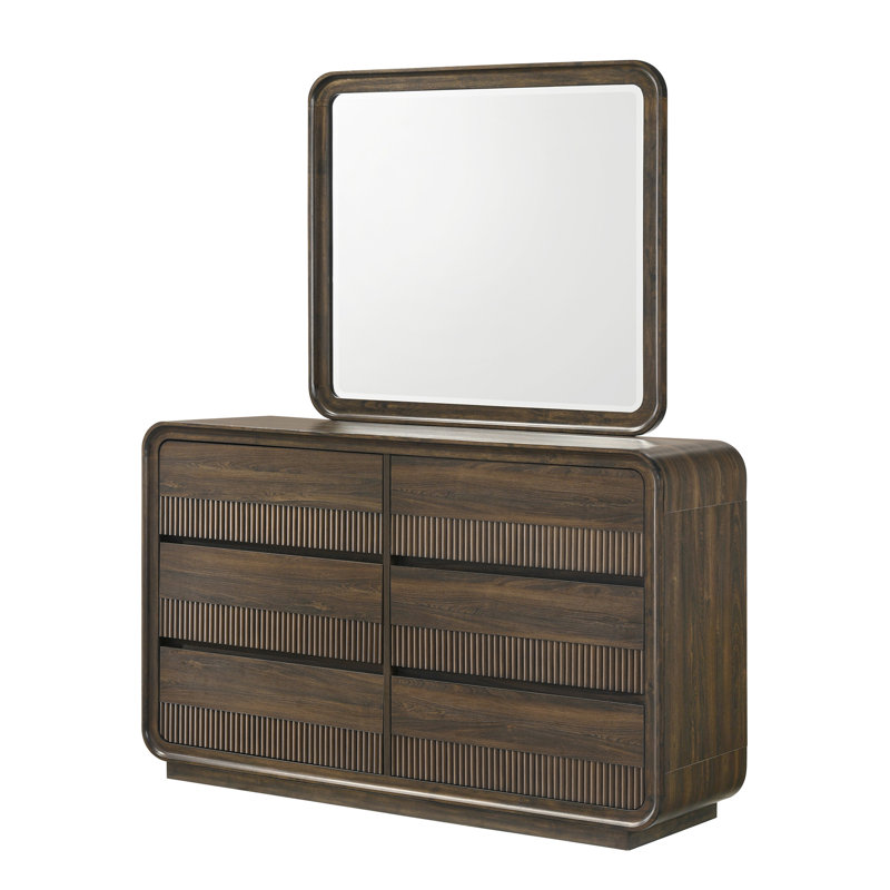 Mobilier de chambre en bois Mid-Century Flair