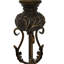 Lampe torchère noire 20 po Adalwin