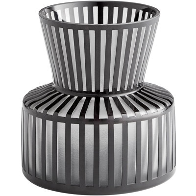 Lined Up Glass Table Vase