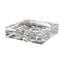 Plat à chat en acrylique Aspen Chic Blue-990356805