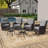Imalai Wicker Patio Conversation Set with Cushions-2041874788
