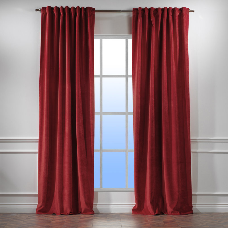 Decorative Double Panel in Matt, Extra Wide X Extra Long, L 52 po x L 63 po, 43 grange rouge