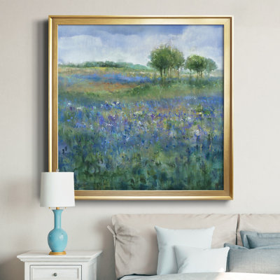 Rolling Hill - Reproduction d'art sur toile encadrée