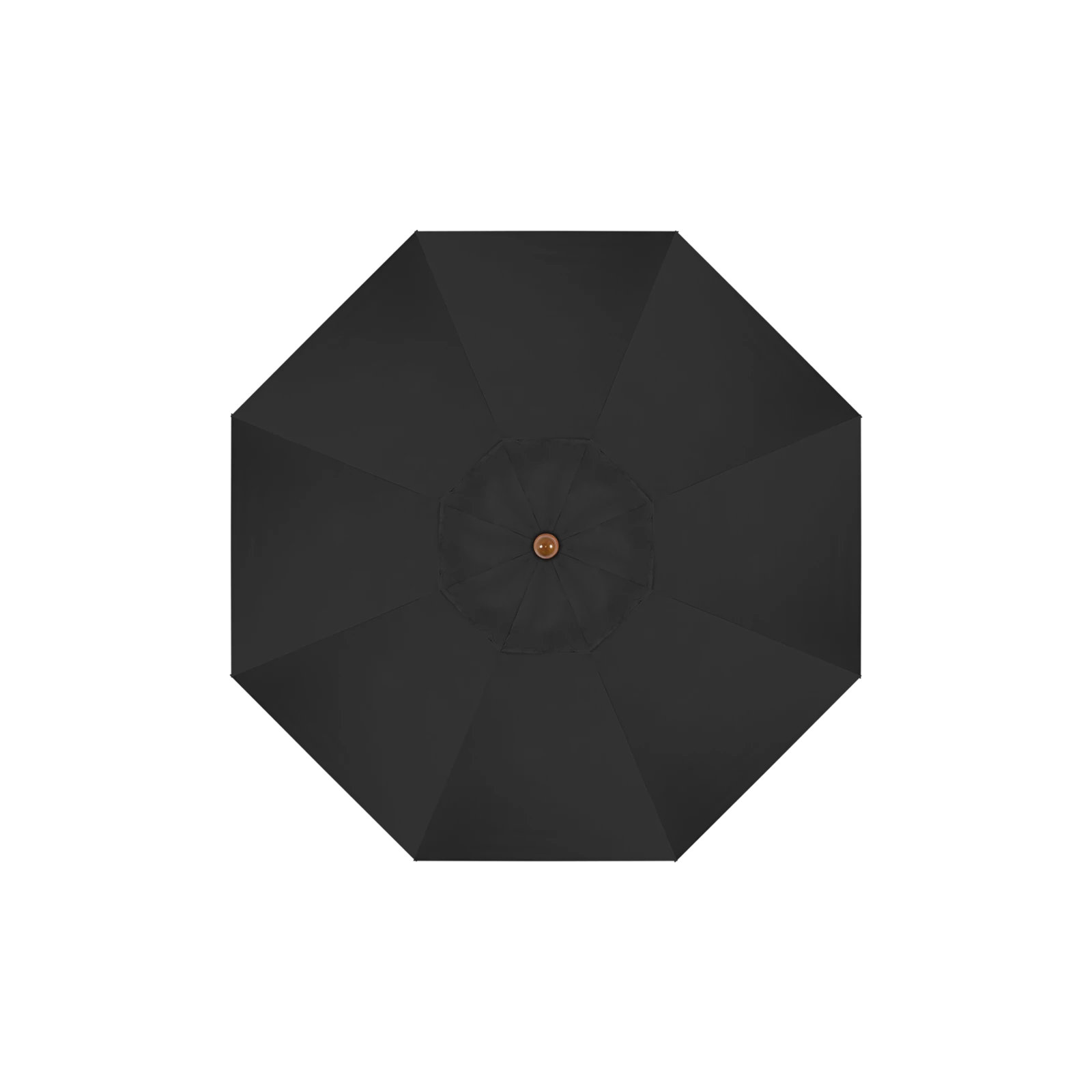 Manford 90'' Sunbrella® Outdoor Umbrella, Canvas Black Sunbrella® Canvas