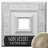 Endurathane Eris Ceiling Medallion, 18"W x 18"H x 3 1/2"ID x 1 1/8"P (Fits Canopies up to 9 7/8"), Hand-Painted Gobi Desert Finish-27785772