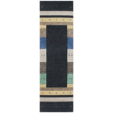 Handmade Wool Striped Area Rug