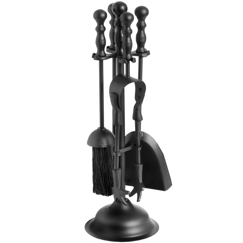 Steel Fireplace Tool Set