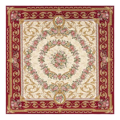 Indoor/Outdoor Traditional Area Rug