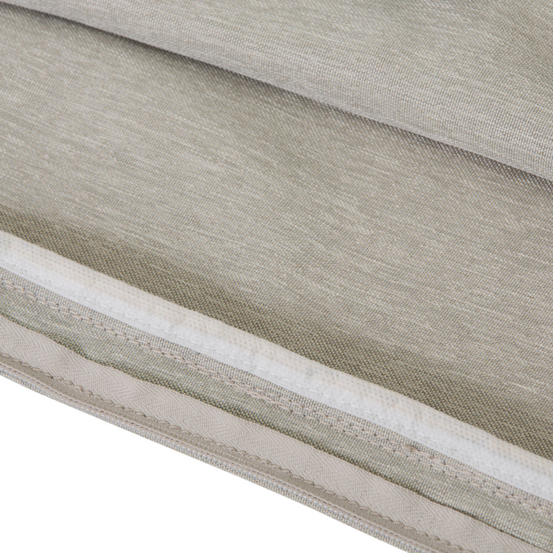 Pina Outdoor Lounge Chair Seat Cushion, Heather Gray, 4" H x 21" W x 20" D