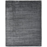 Cordi Hand Knotted Striped Area Rug in Gray