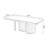 Nut-brown Rectangular Solid Wood Writing desk-1800269201