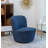 Berrier Boucle Swivel Barrel Chair-196968020