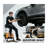 Rolling Mechanic Stool with Adjustable Height and Tool Tray