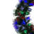 24" Multi-Function Colouring Changing Fibre Optic Artificial Pine Christmas Wreath