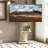 TV Stand With Shelf For Living Room, Bedroom,Offices,Mobile TV Cart For 32-75 Inches,Floor Stand With Mount On Lockable Wheels,Natural-1108500329