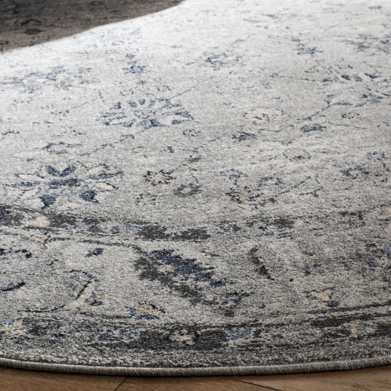 Tapis oriental Jase Charleston Performance, Rond 6 pi 7 po