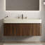 Meuble-lavabo mural flottant 48 po