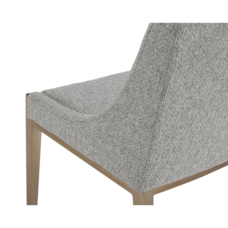 Dionne Upholstered Dining Chair, Grey