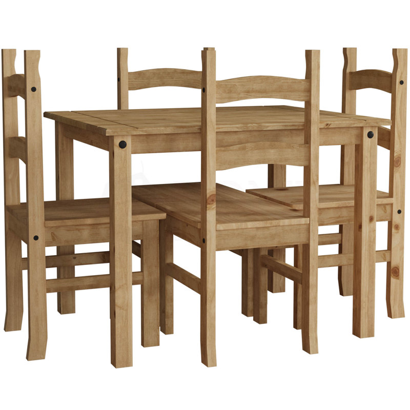 Doe 4 - Person Dining Set
