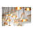 Cotter 14 - Light Fabric Dimmable Geometric Chandelier-2096620601