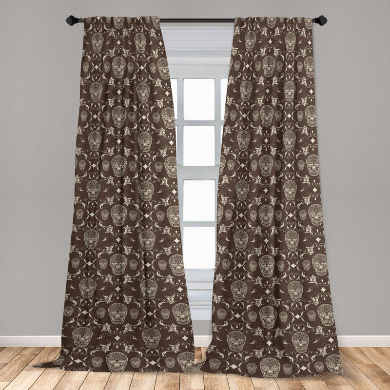 Semi Sheer Curtain Pair