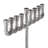 Metal Menorah