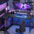 Baford L-shaped Computer Desk with Power Outlet, Gaming Desk with Monitor Stand and Shelves-468195738-464828179