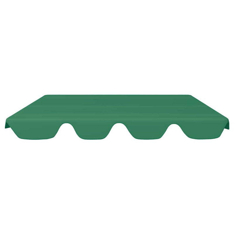 Auvent de remplacement en tissu orange Maylin, 74 po / l 66,1 po x P 57,1 po / 43,3 po, Vert