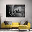 «Elephant Affection», reproduction sur toile tendue-1024927598