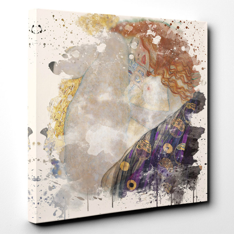 Gustav Klimt - Wrapped Canvas Print, 35cm H x 35cm W